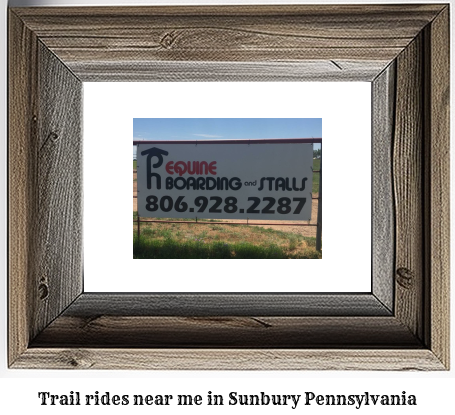 trail rides near me in Sunbury, Pennsylvania